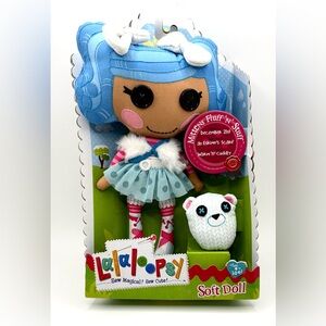 Lalaloopsy Mittens Fluff n' Stuff Doll and Pet (2012) Cloth Rag Doll New NRFB